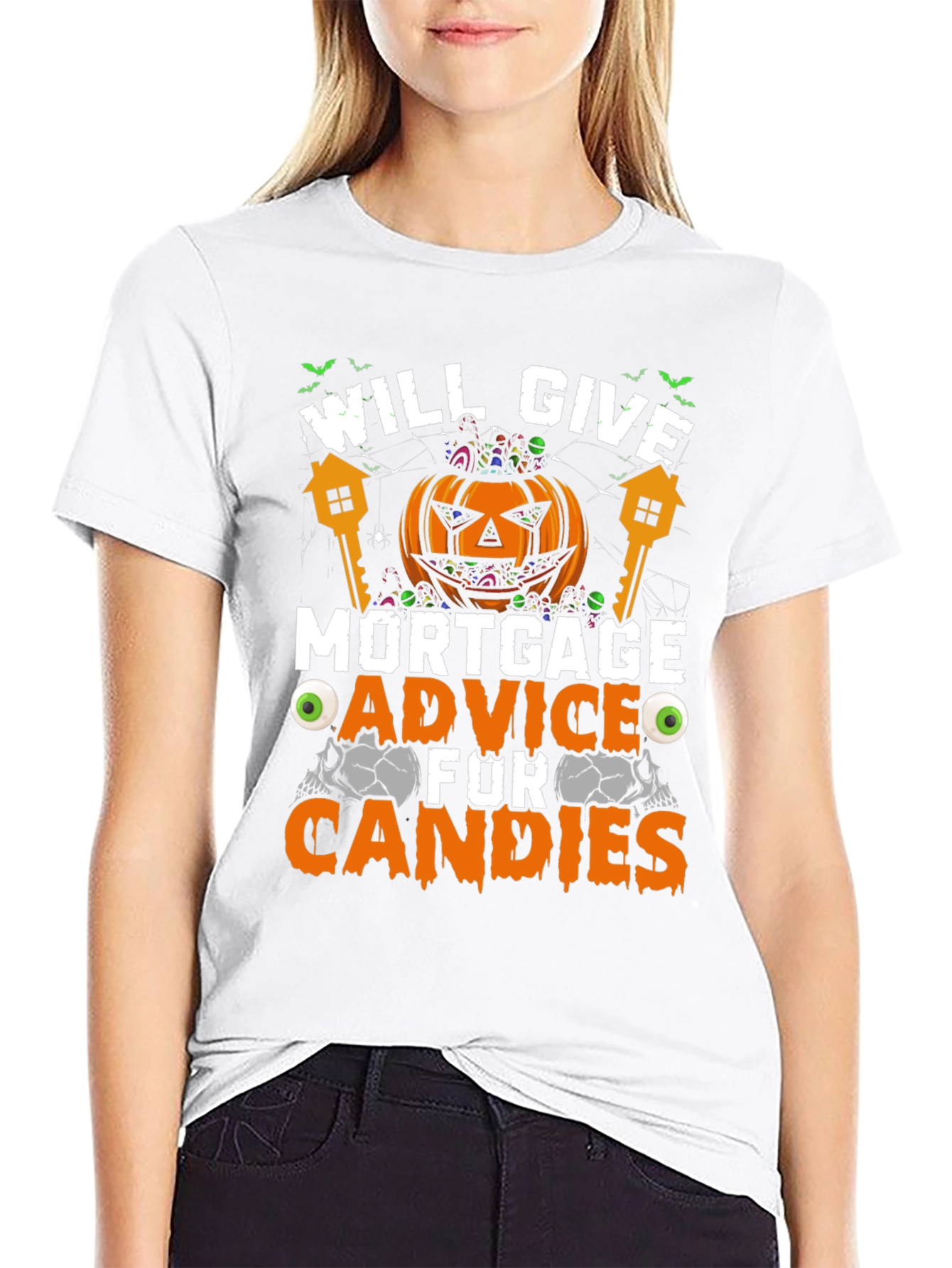 Mortgage Advice for Candies Halloween T-Shirt