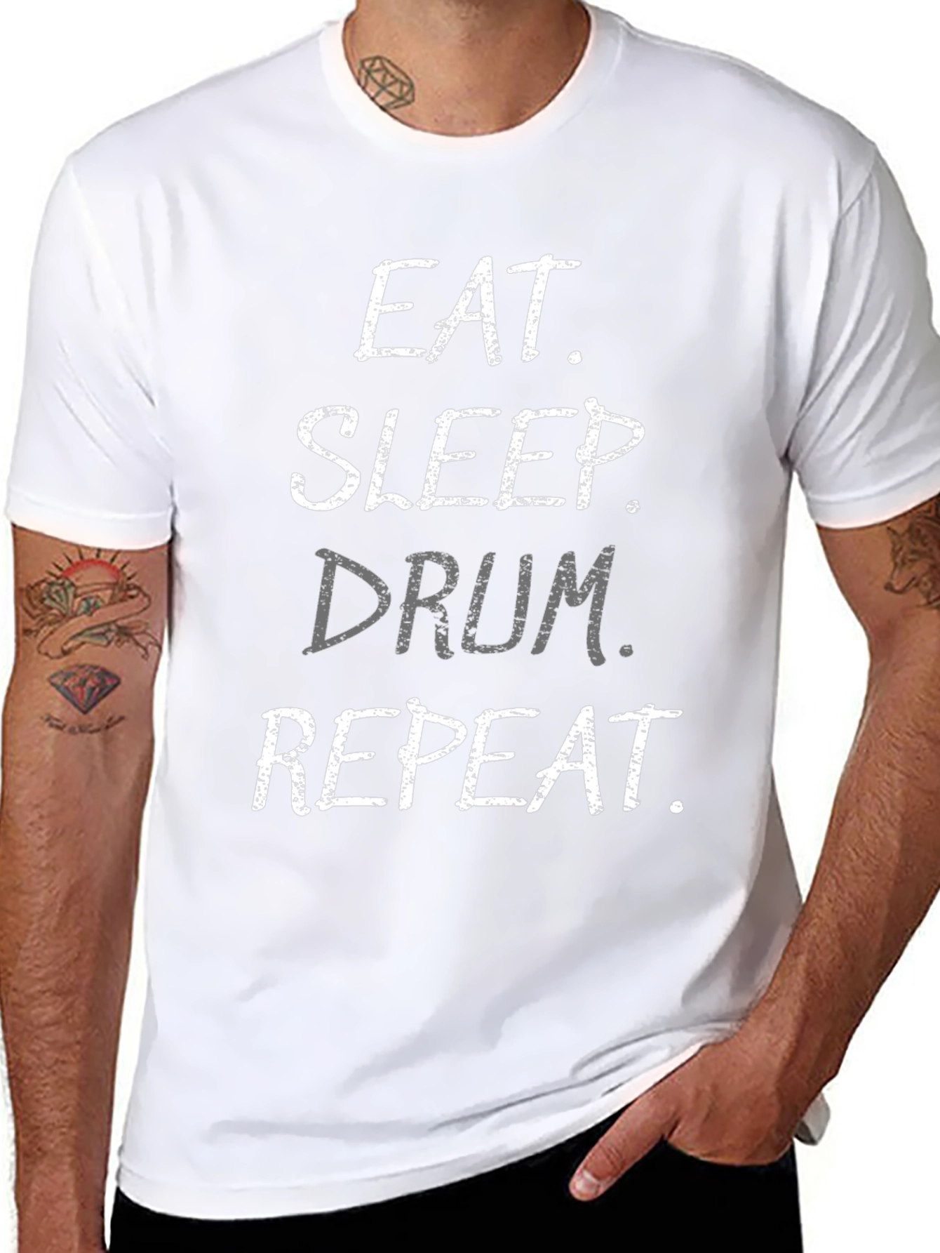 Eat Sleep Drum Repeat T-Shirt