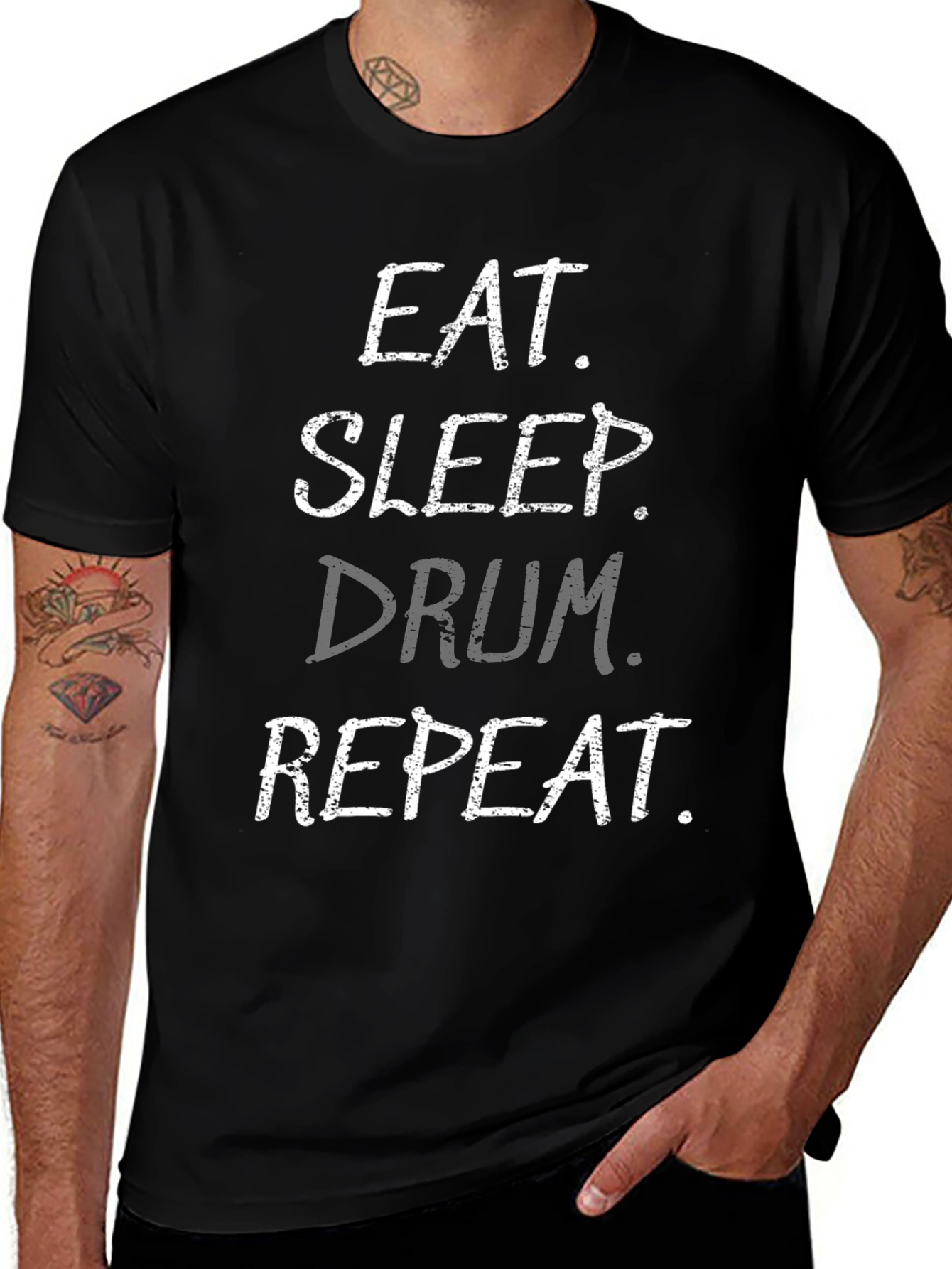 Eat Sleep Drum Repeat T-Shirt