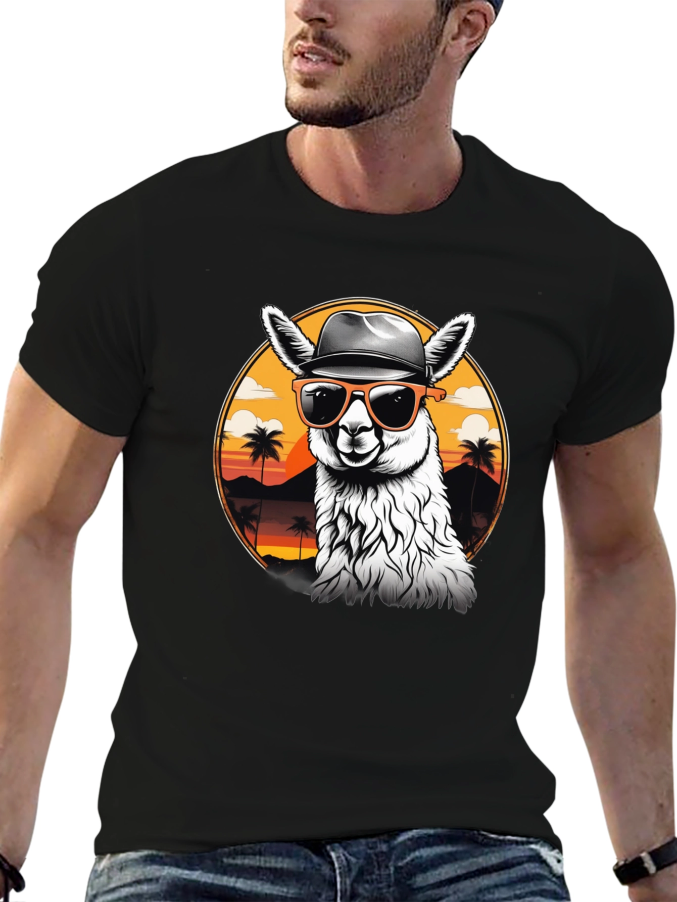 Cool Llama Graphic Tee
