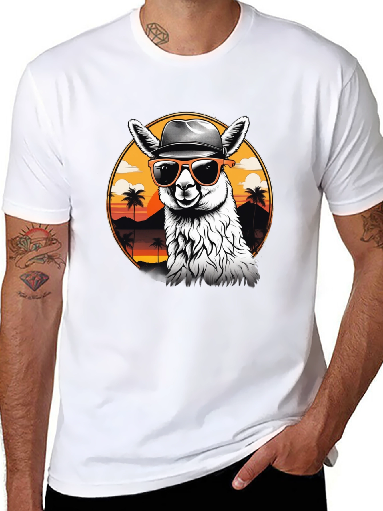 Cool Llama Graphic Tee