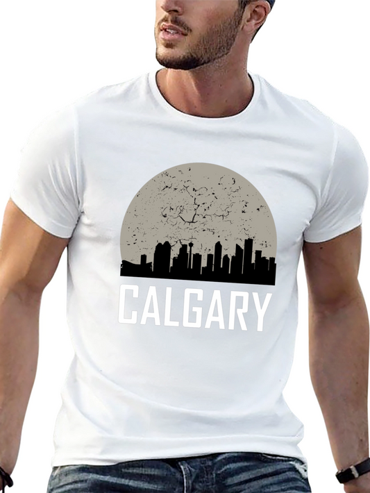 Calgary Skyline T-Shirt - City Pride Tee