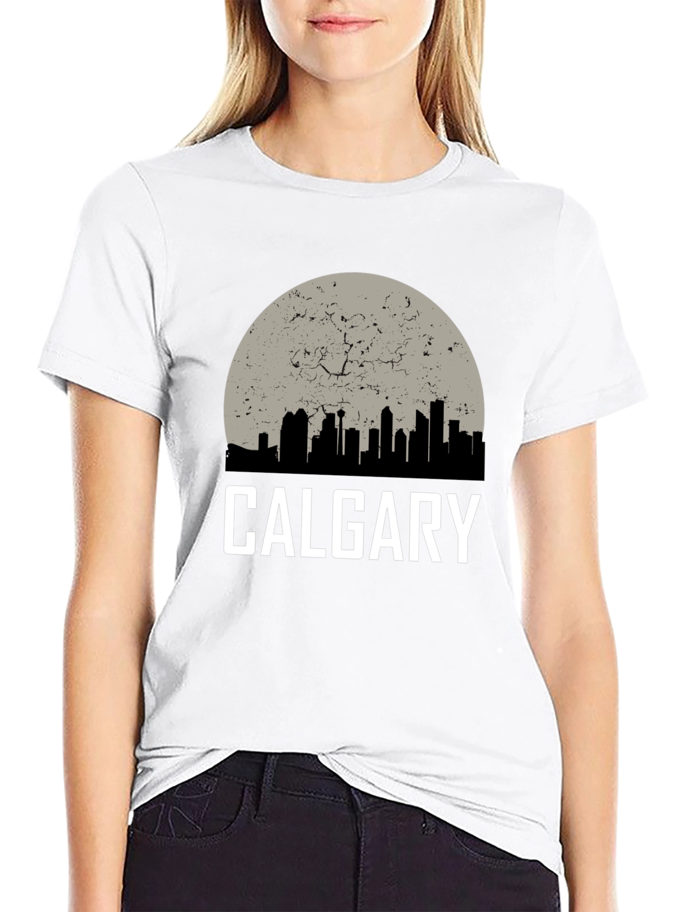Calgary Skyline T-Shirt - City Pride Tee