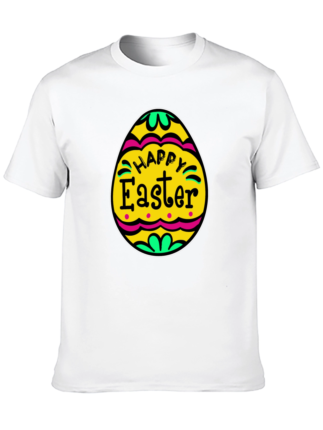 Happy Easter Egg Graphic T-Shirt