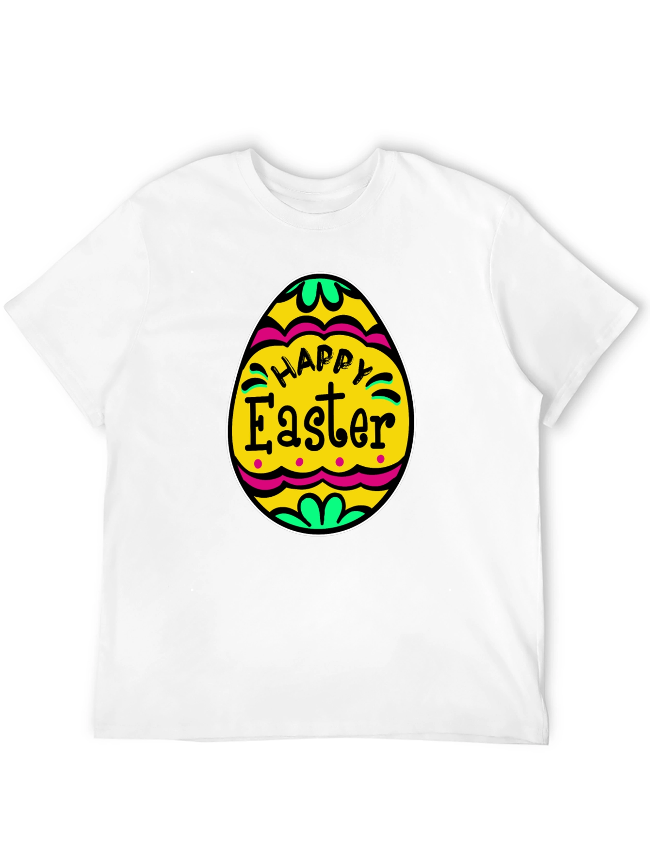 Happy Easter Egg Graphic T-Shirt