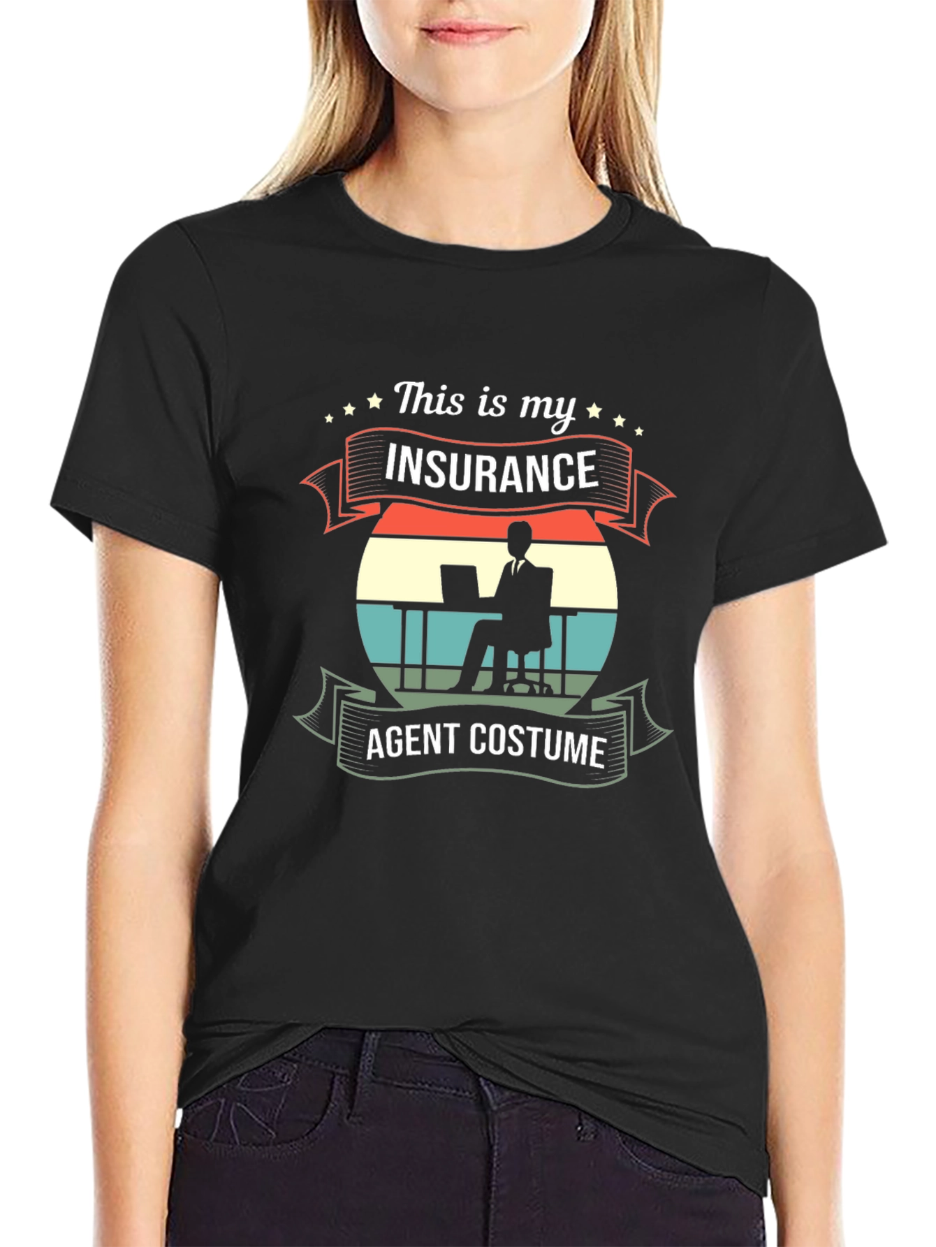 Insurance Agent Costume T-Shirt - Funny Career Tee