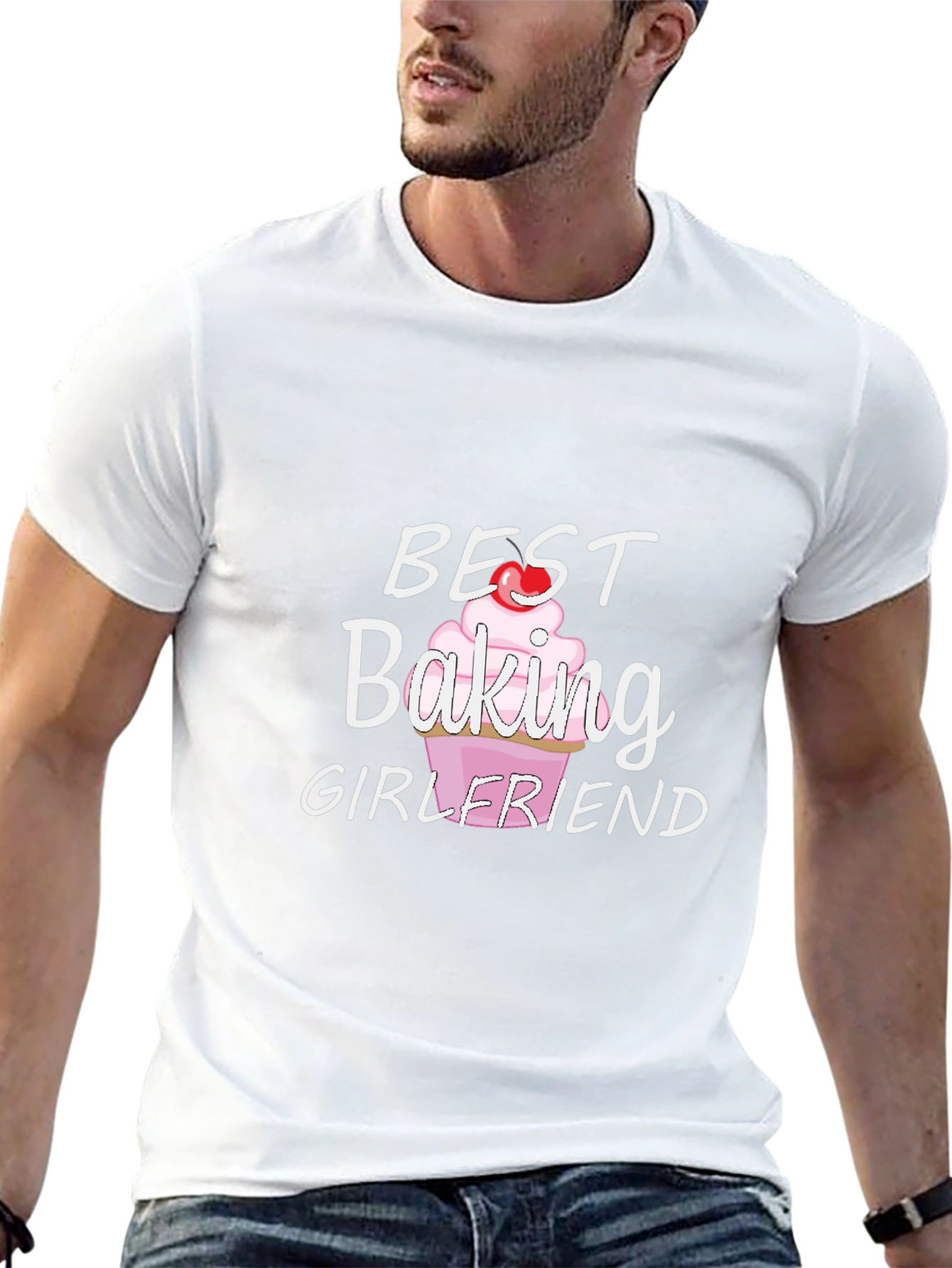 Best Baking Girlfriend T-Shirt - Novelty Tee
