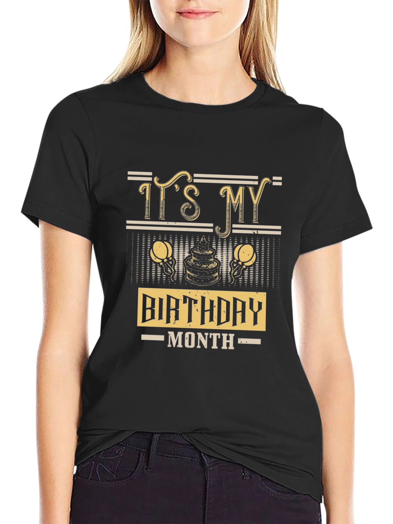 Its My Birthday Month Tee - Stylish Celebration Shirt