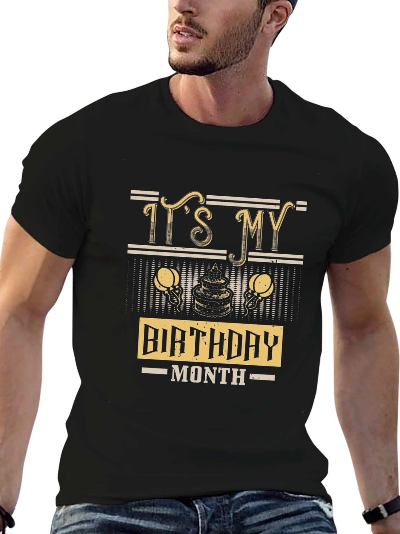 Its My Birthday Month Tee - Stylish Celebration Shirt