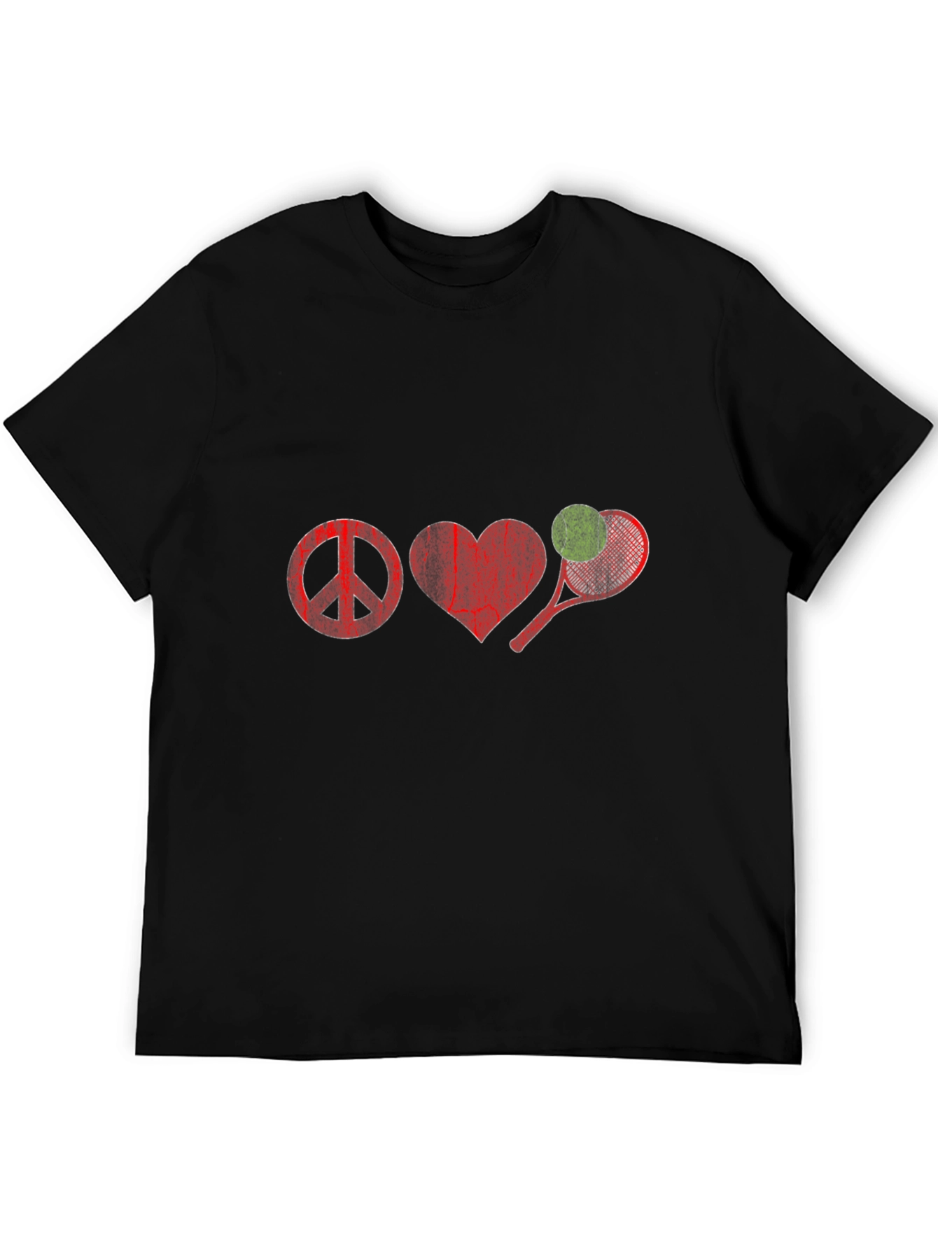 Peace Love Tennis Graphic Tee