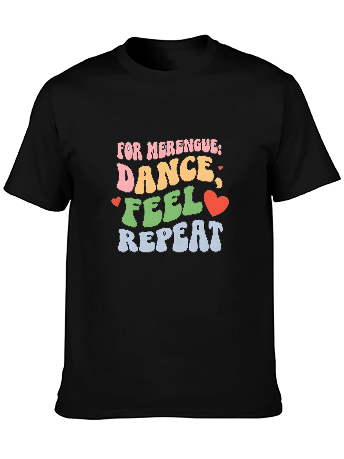 Merengue Dance T-Shirt - Feel Repeat Music Lover Tee