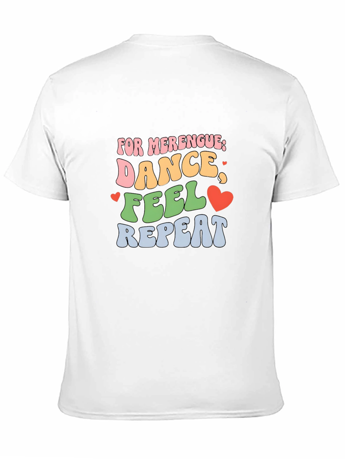 Merengue Dance T-Shirt - Feel Repeat Music Lover Tee