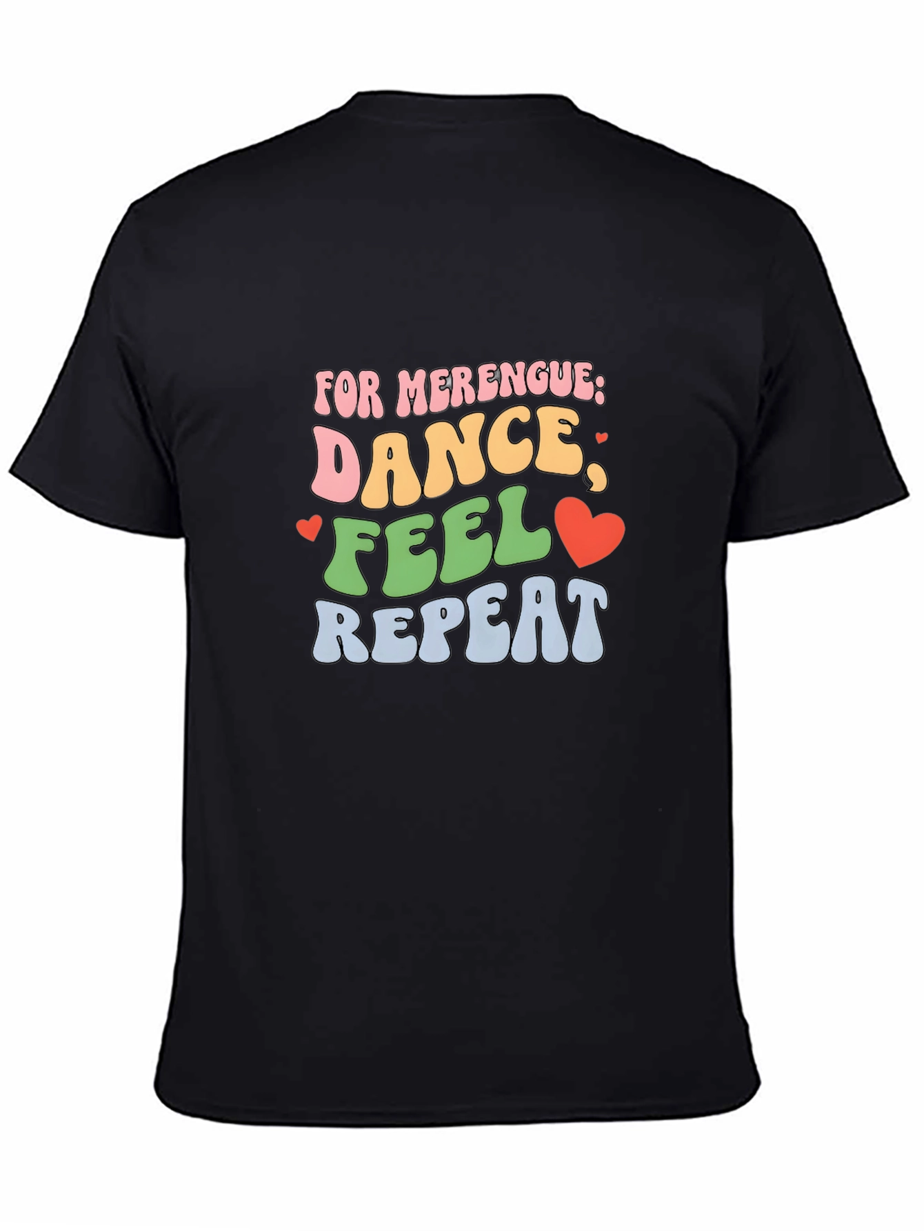 Merengue Dance T-Shirt - Feel Repeat Music Lover Tee