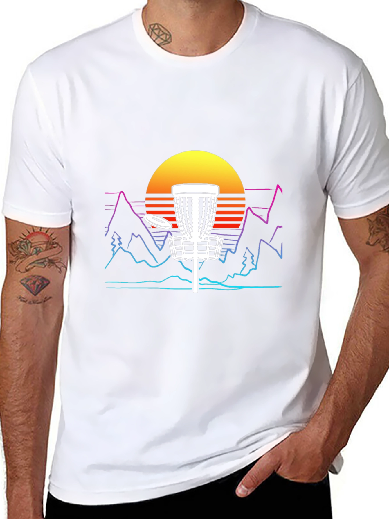 Retro Disc Golf T-Shirt