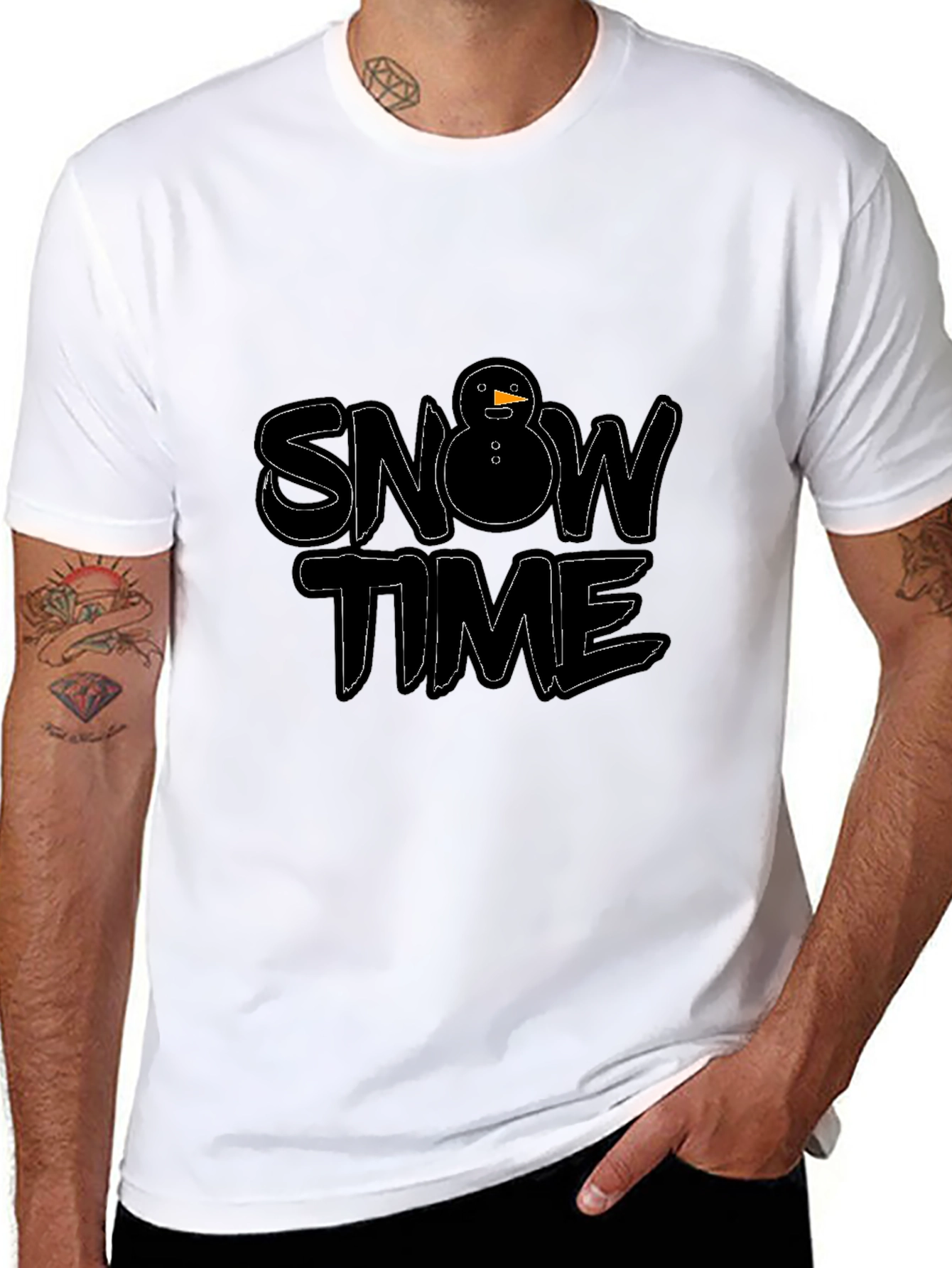 Snow Time Graphic Tee