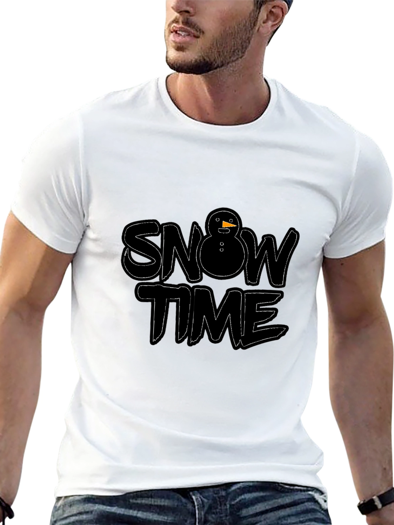 Snow Time Graphic Tee