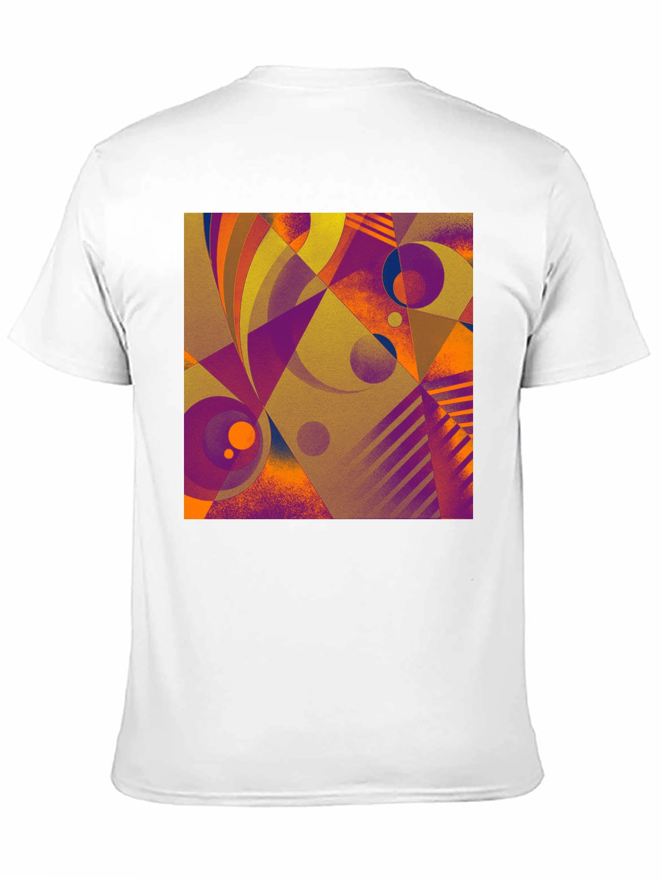 Abstract Geometric Print T-Shirt