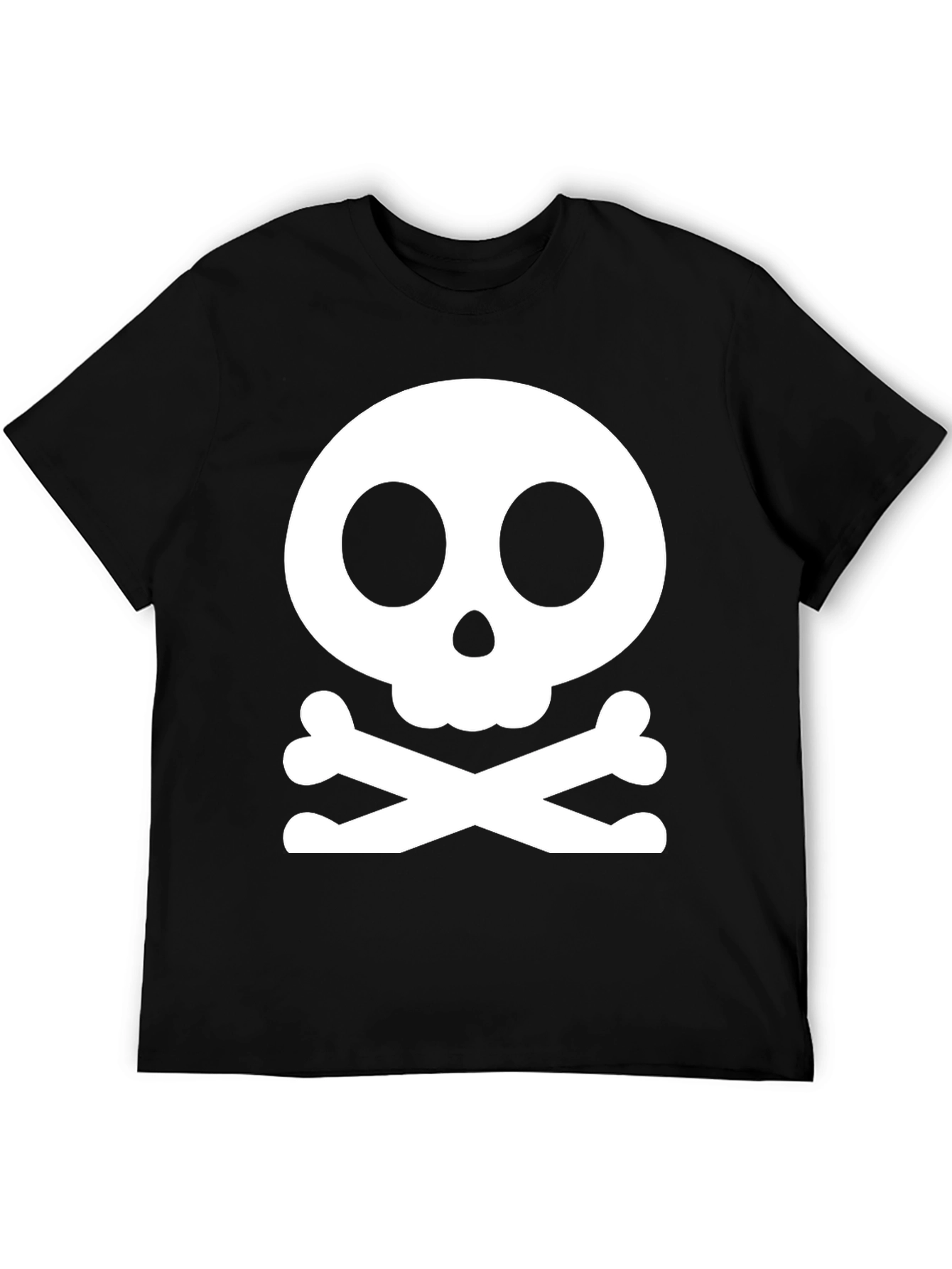 Skull & Crossbones Graphic Tee - Classic Pirate Design