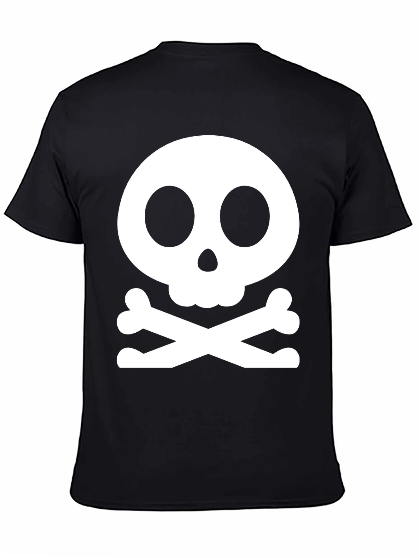 Skull & Crossbones Graphic Tee - Classic Pirate Design