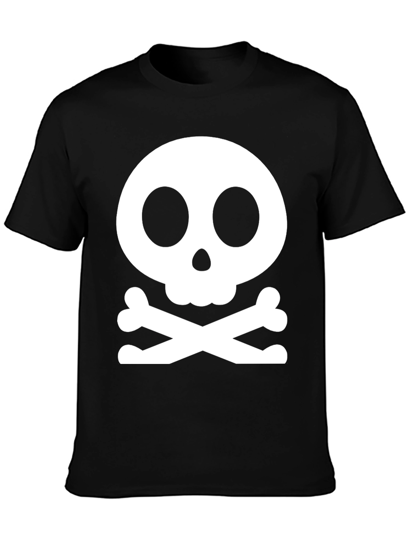 Skull & Crossbones Graphic Tee - Classic Pirate Design