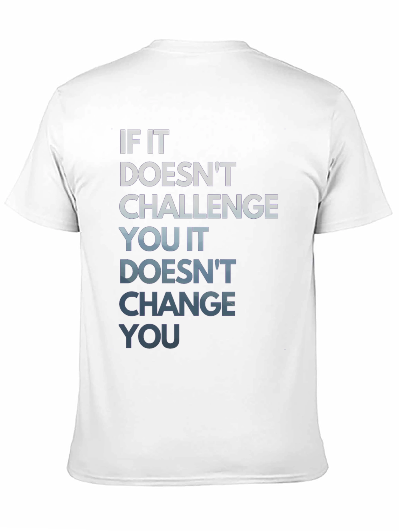 Motivational Graphic Tee: Challenge Change