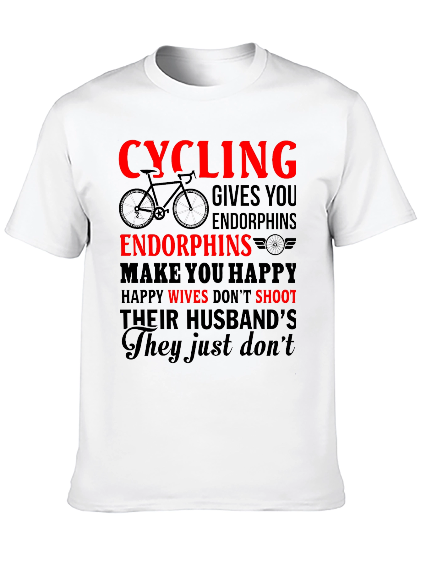 Cycling Endorphins Graphic Tee