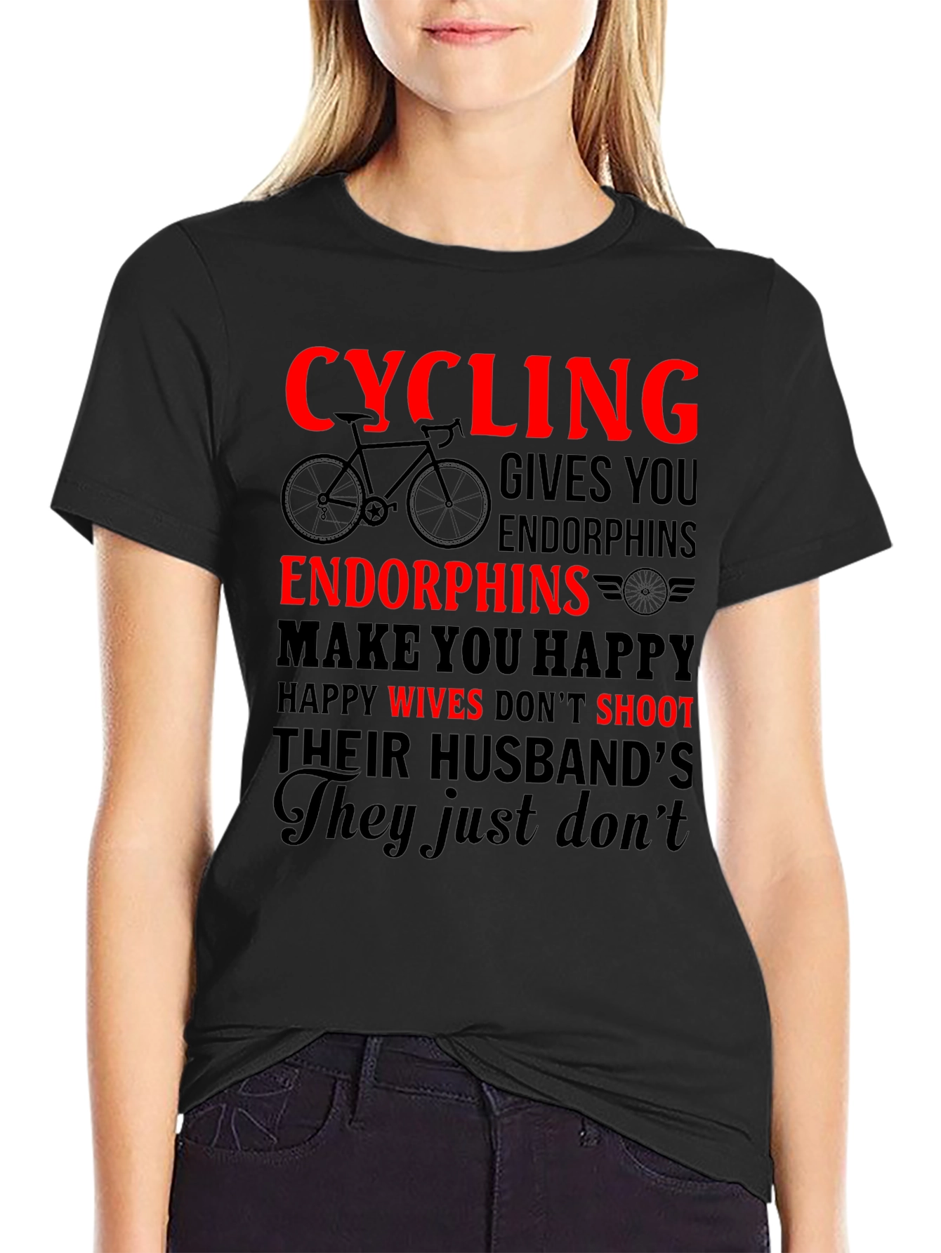 Cycling Endorphins Graphic Tee