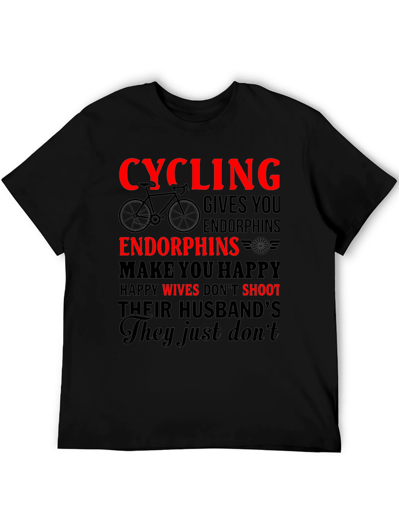 Cycling Endorphins Graphic Tee