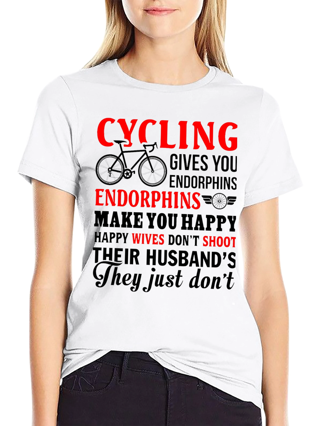 Cycling Endorphins Graphic Tee