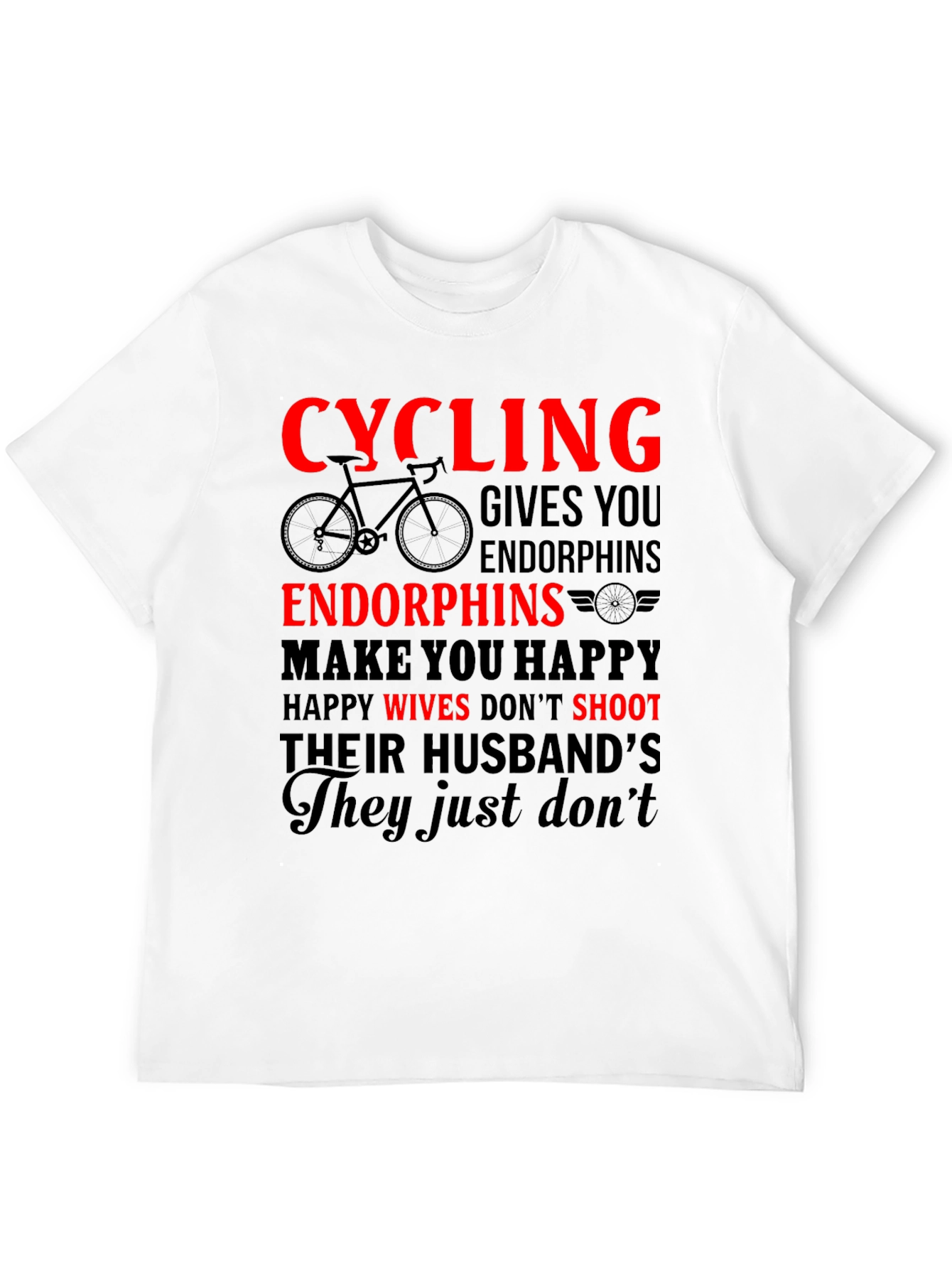 Cycling Endorphins Graphic Tee