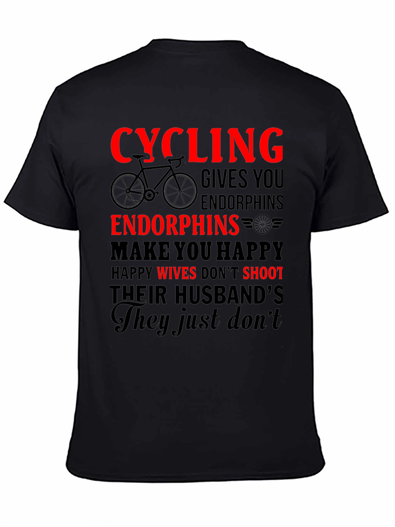 Cycling Endorphins Graphic Tee