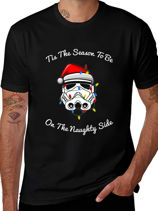 Stormtrooper Christmas Naughty Side T-Shirt