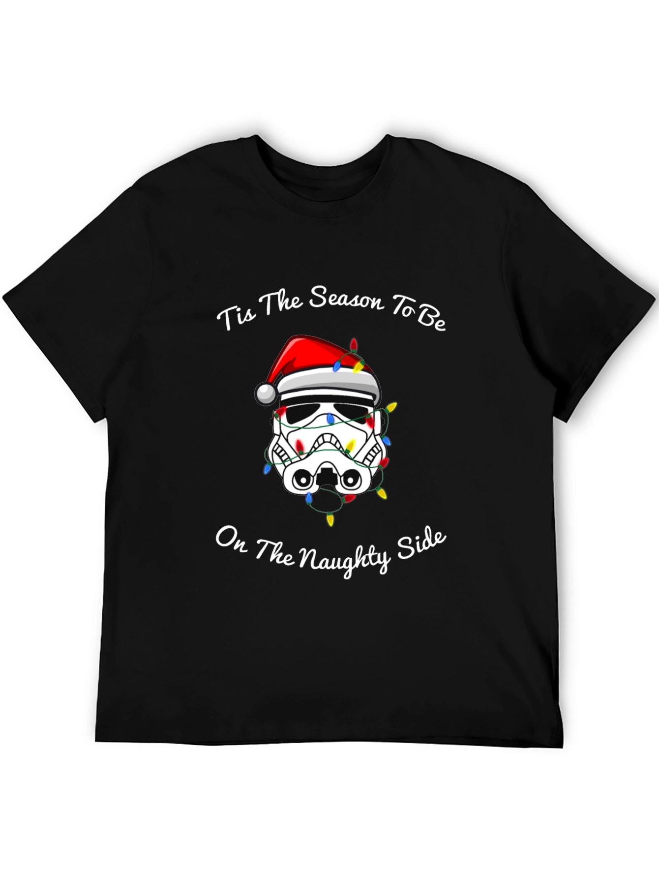 Stormtrooper Christmas Naughty Side T-Shirt