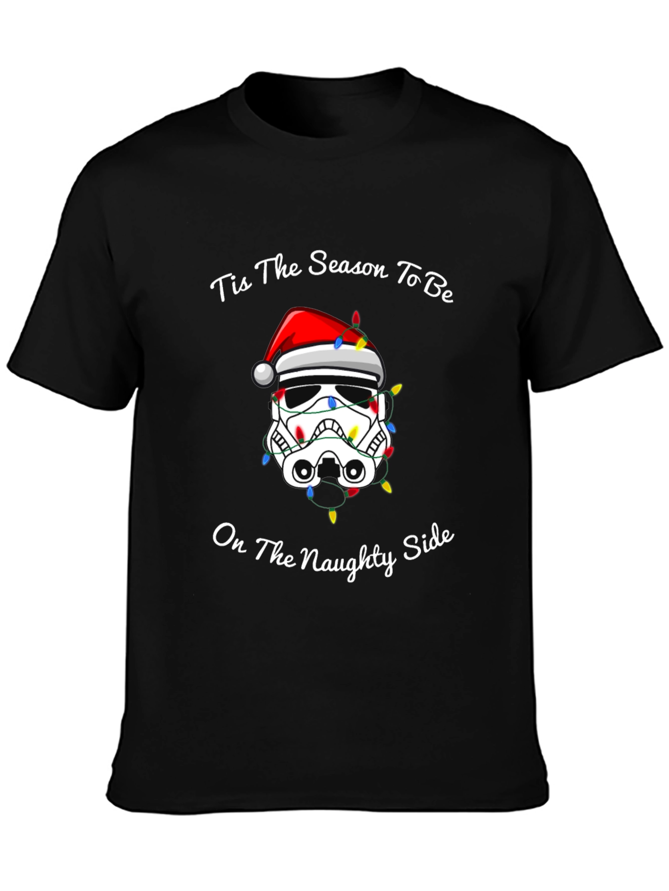 Stormtrooper Christmas Naughty Side T-Shirt