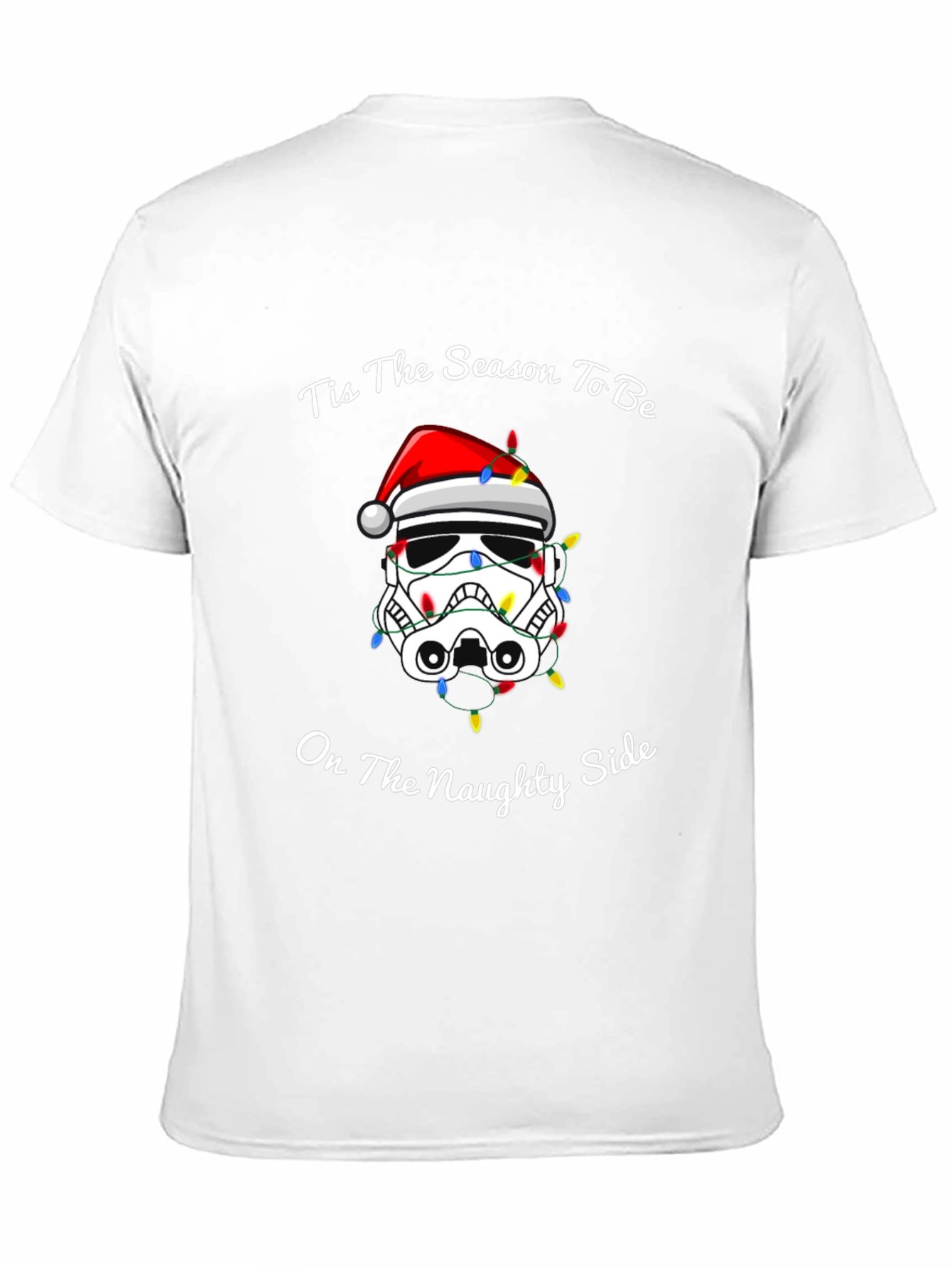 Stormtrooper Christmas Naughty Side T-Shirt