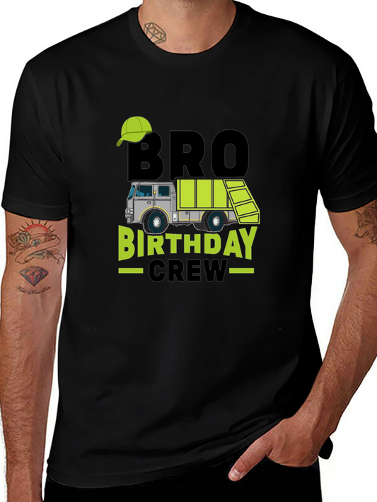 Bro Birthday Crew T-Shirt - Fun Party Tee