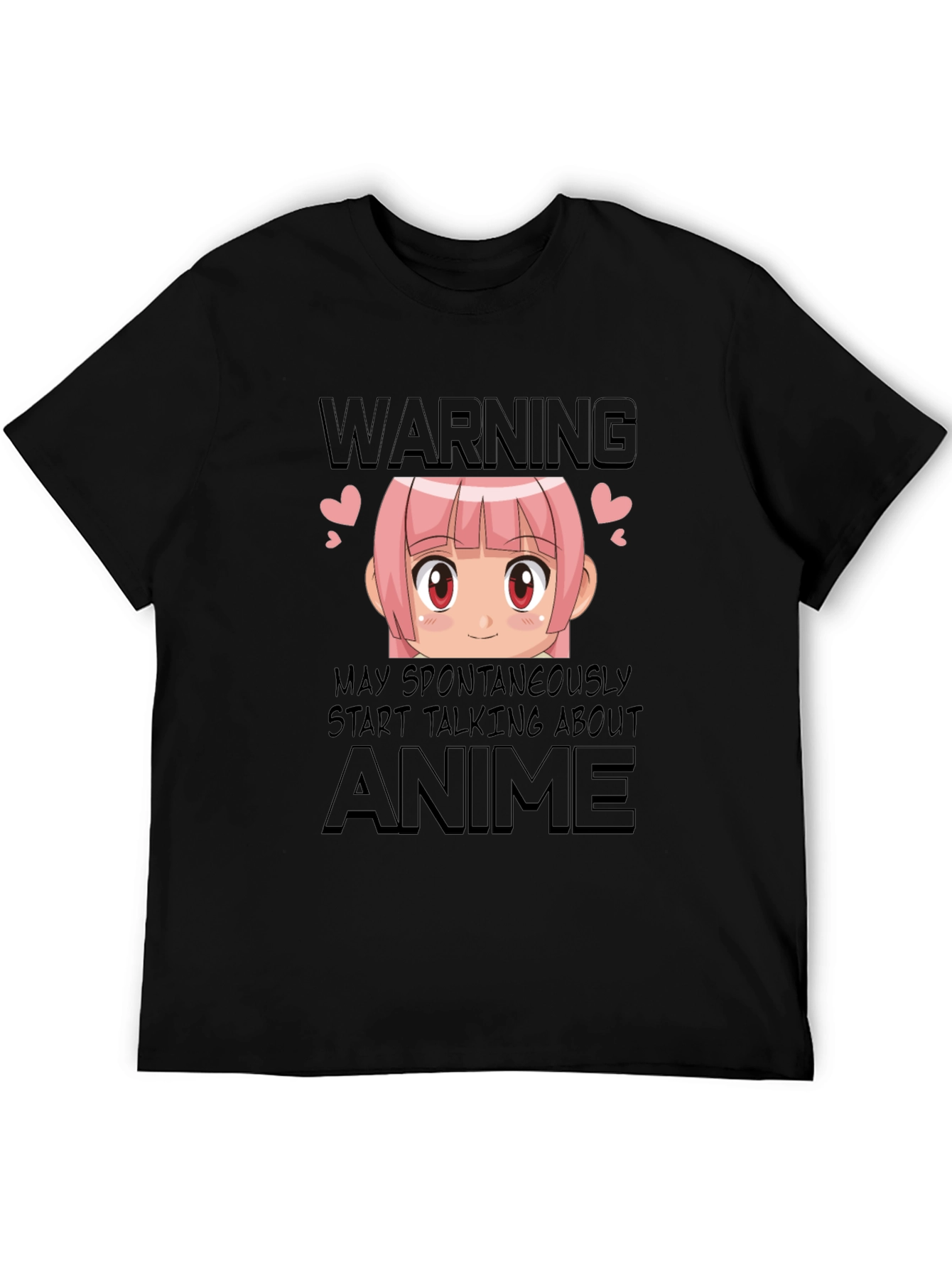 Anime Lover T-Shirt - Warning May Talk About Anime