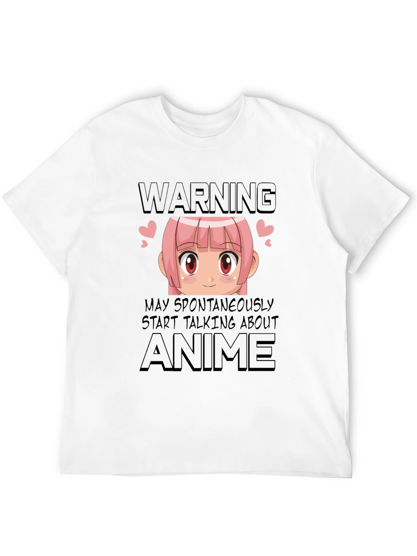 Anime Lover T-Shirt - Warning May Talk About Anime