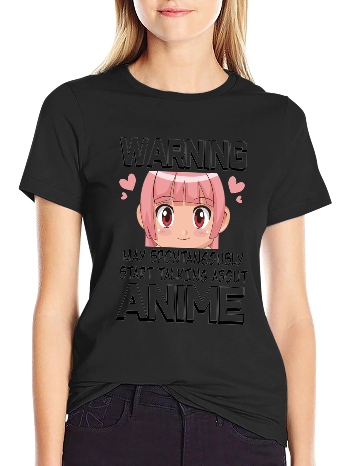 Anime Lover T-Shirt - Warning May Talk About Anime