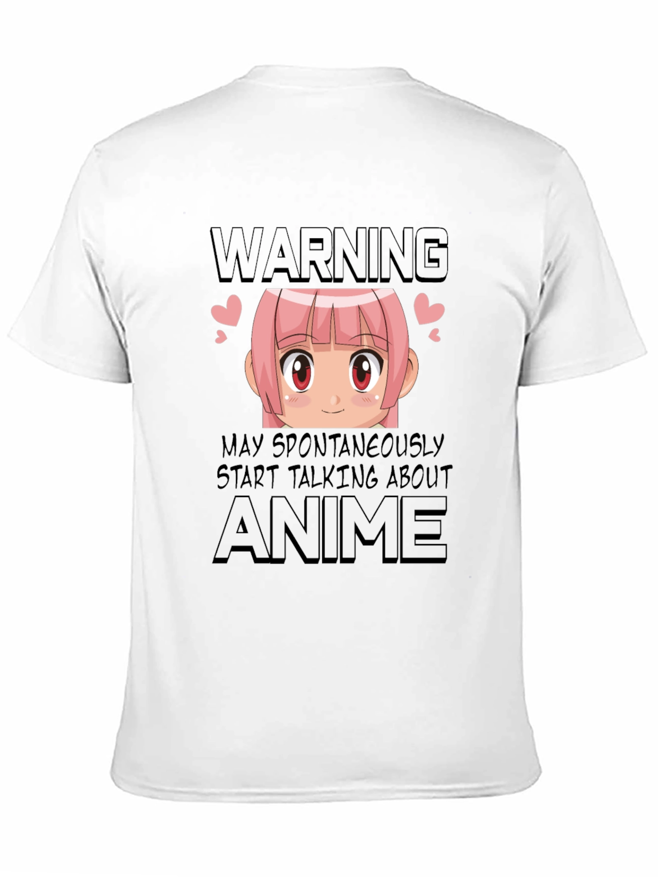 Anime Lover T-Shirt - Warning May Talk About Anime