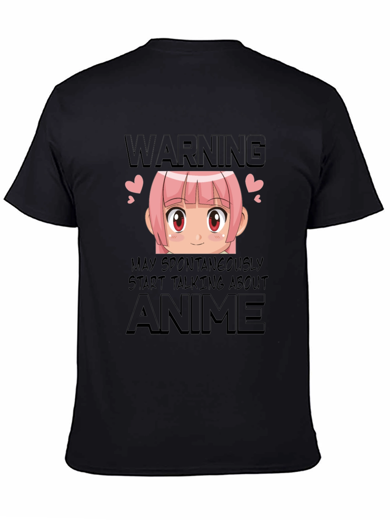 Anime Lover T-Shirt - Warning May Talk About Anime