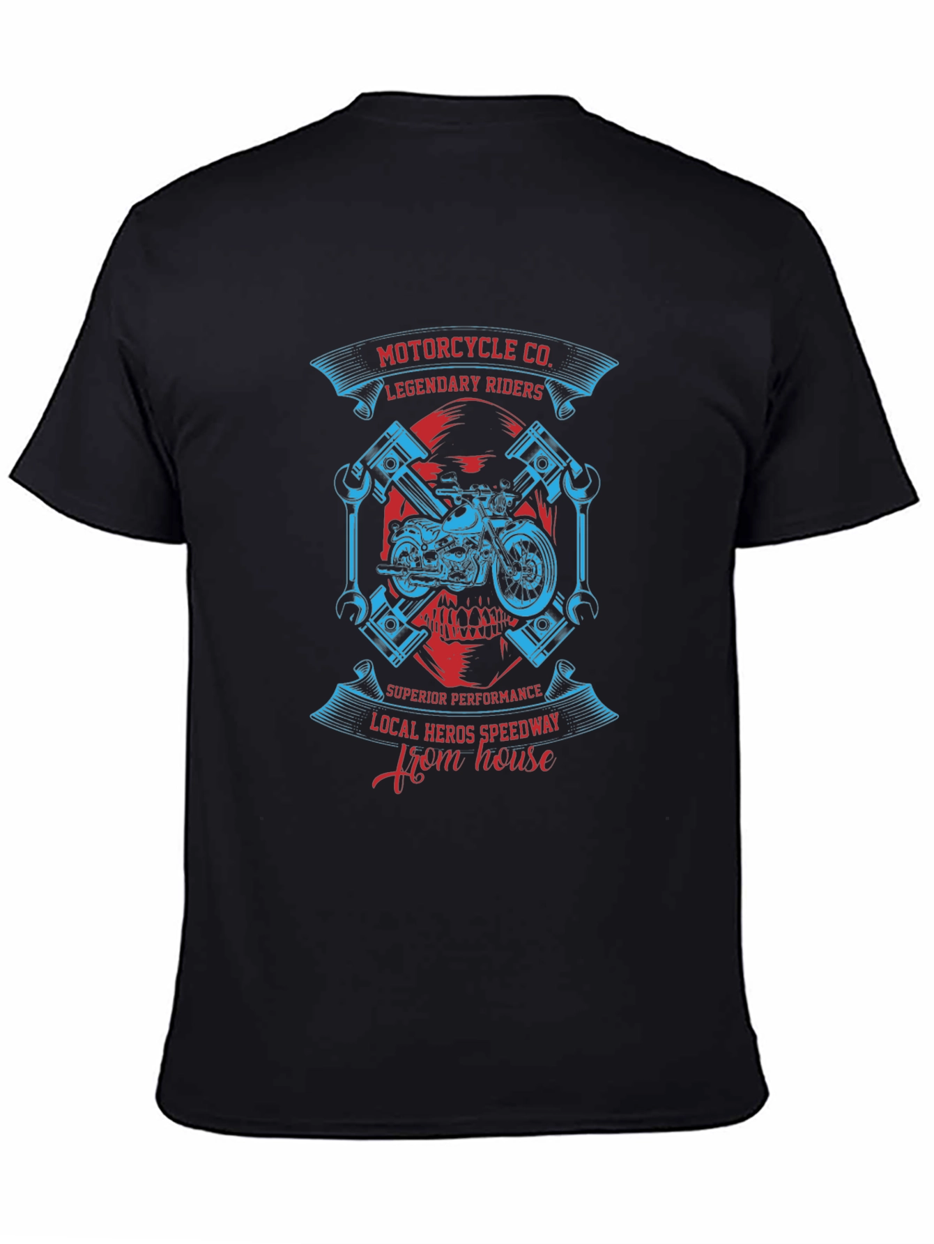 Motorcycle Co. Legendary Riders Black T-Shirt