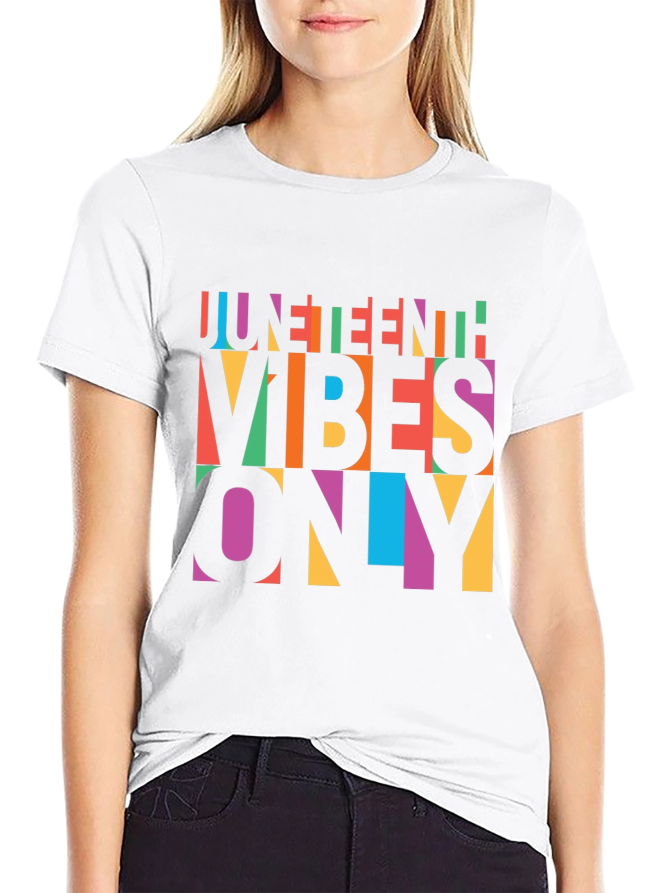 Juneteenth Vibes Only Graphic Tee