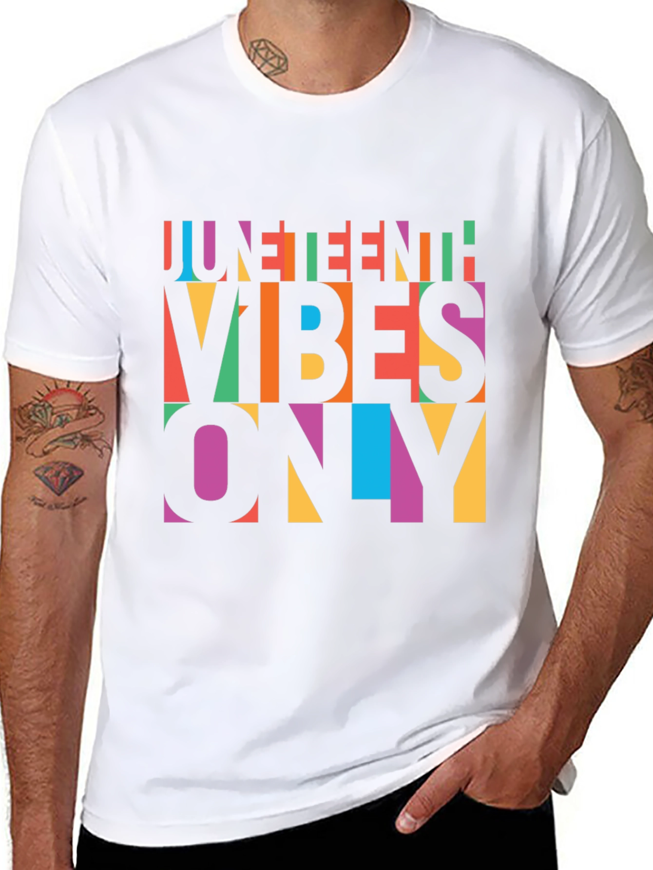 Juneteenth Vibes Only Graphic Tee