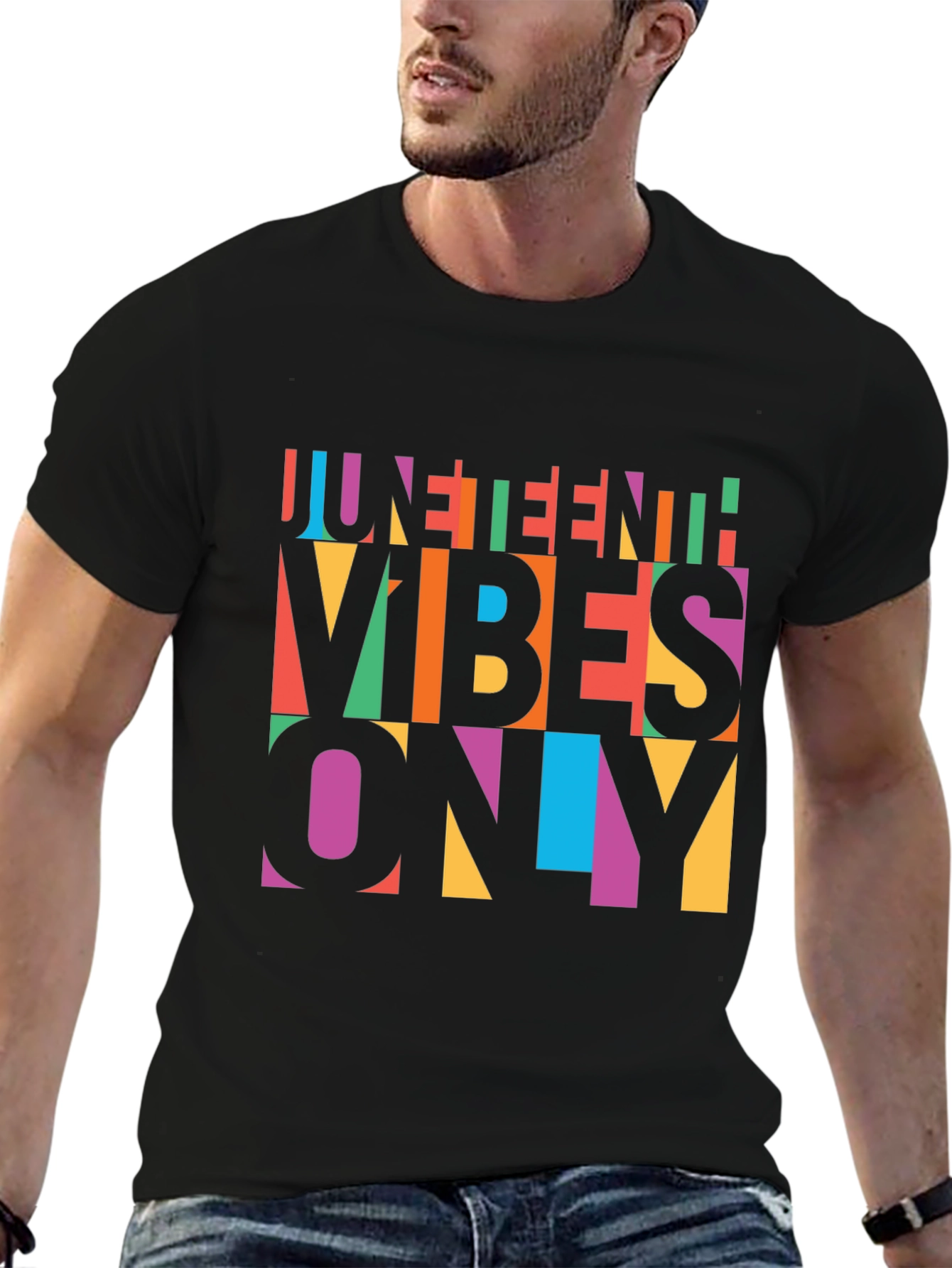 Juneteenth Vibes Only Graphic Tee