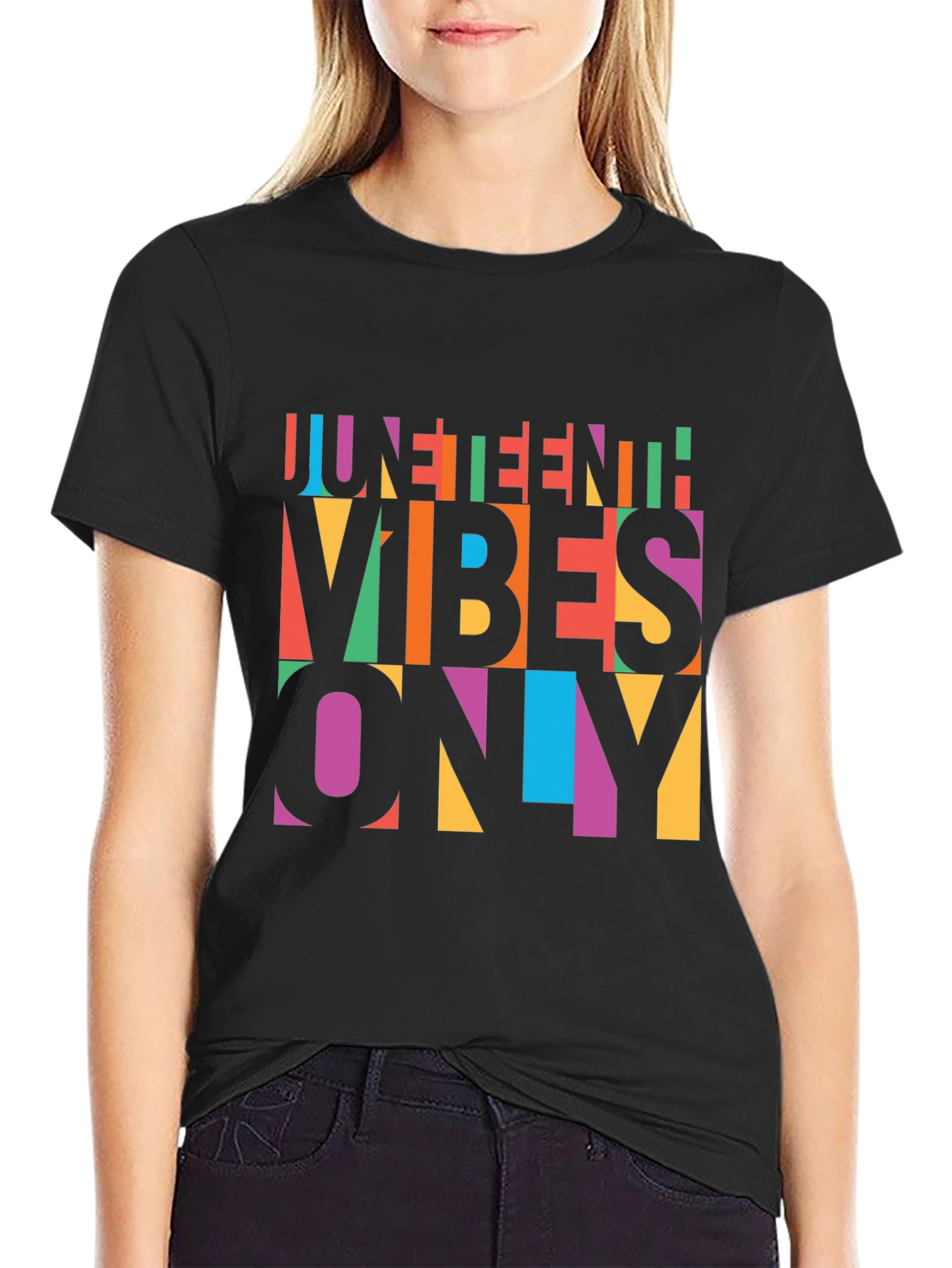 Juneteenth Vibes Only Graphic Tee