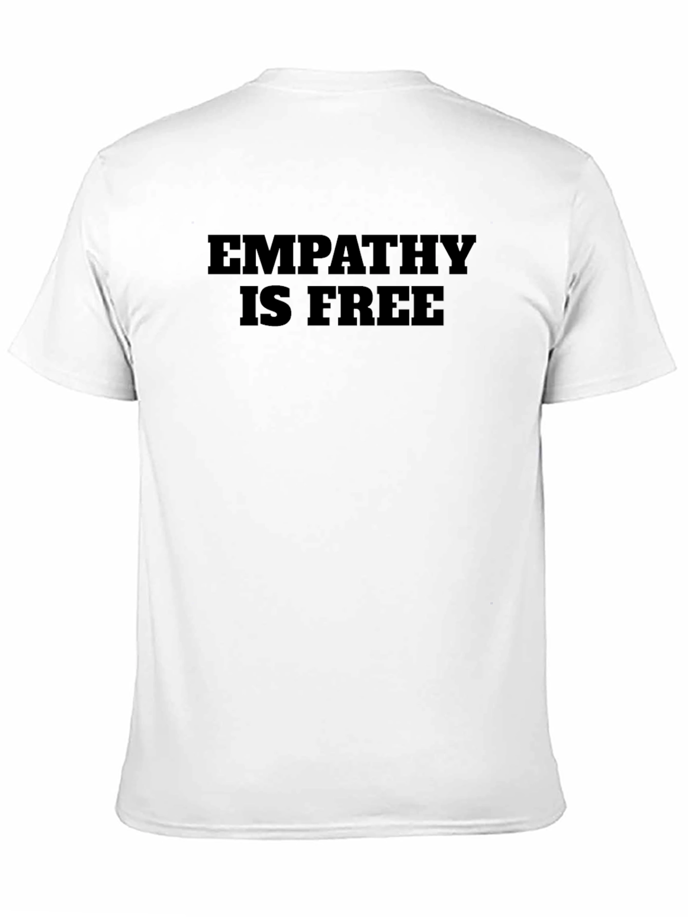 Empathy is Free Black T-Shirt