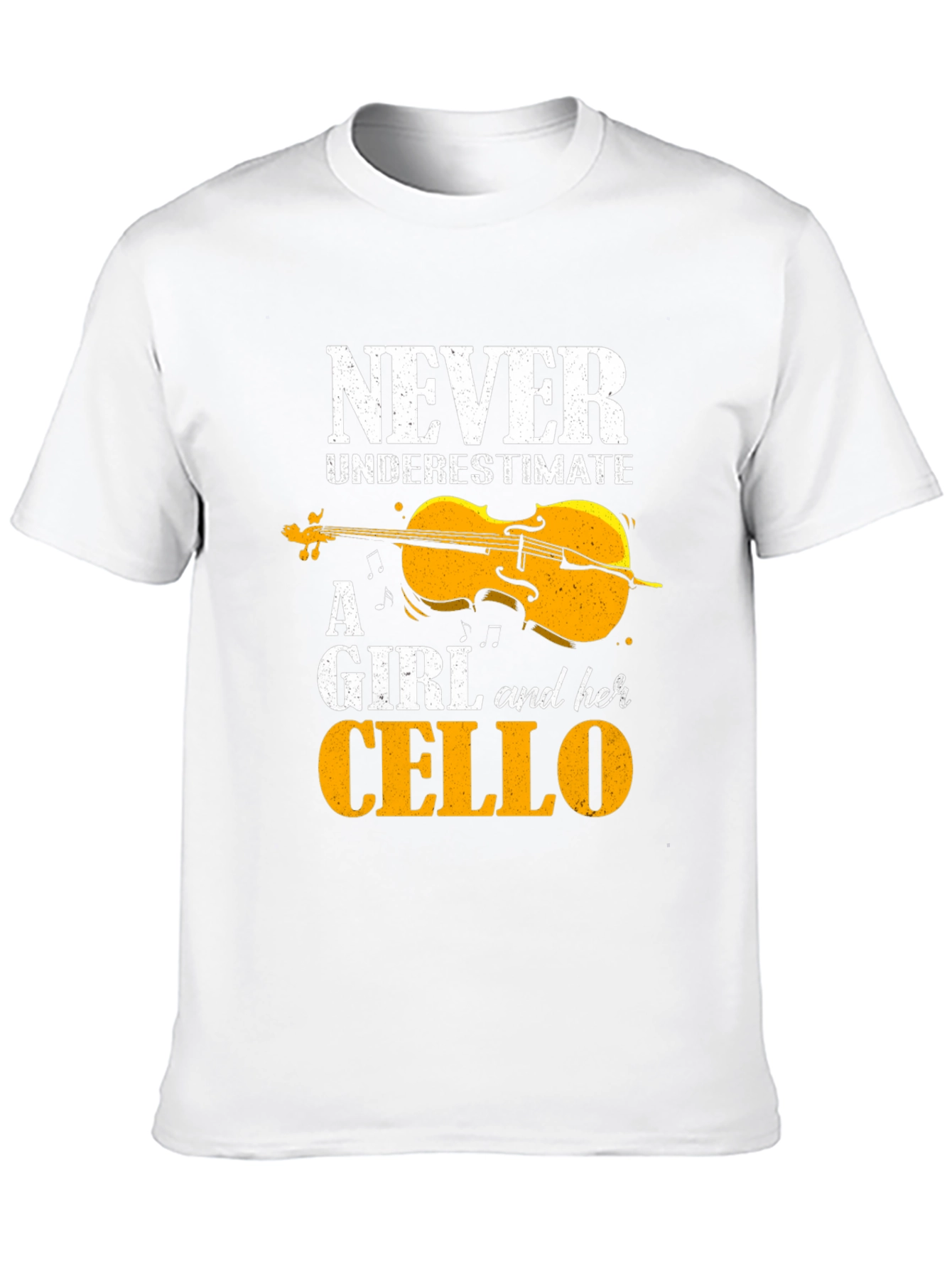 Never Underestimate A Girl And Her Cello T-Shirt