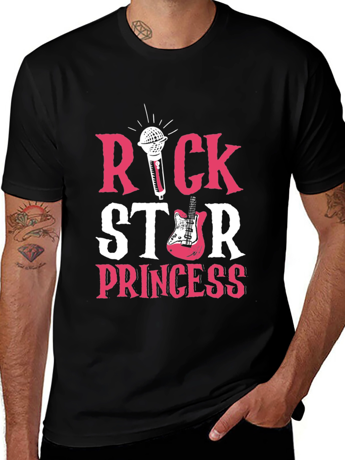 Rock Star Princess Graphic T-Shirt