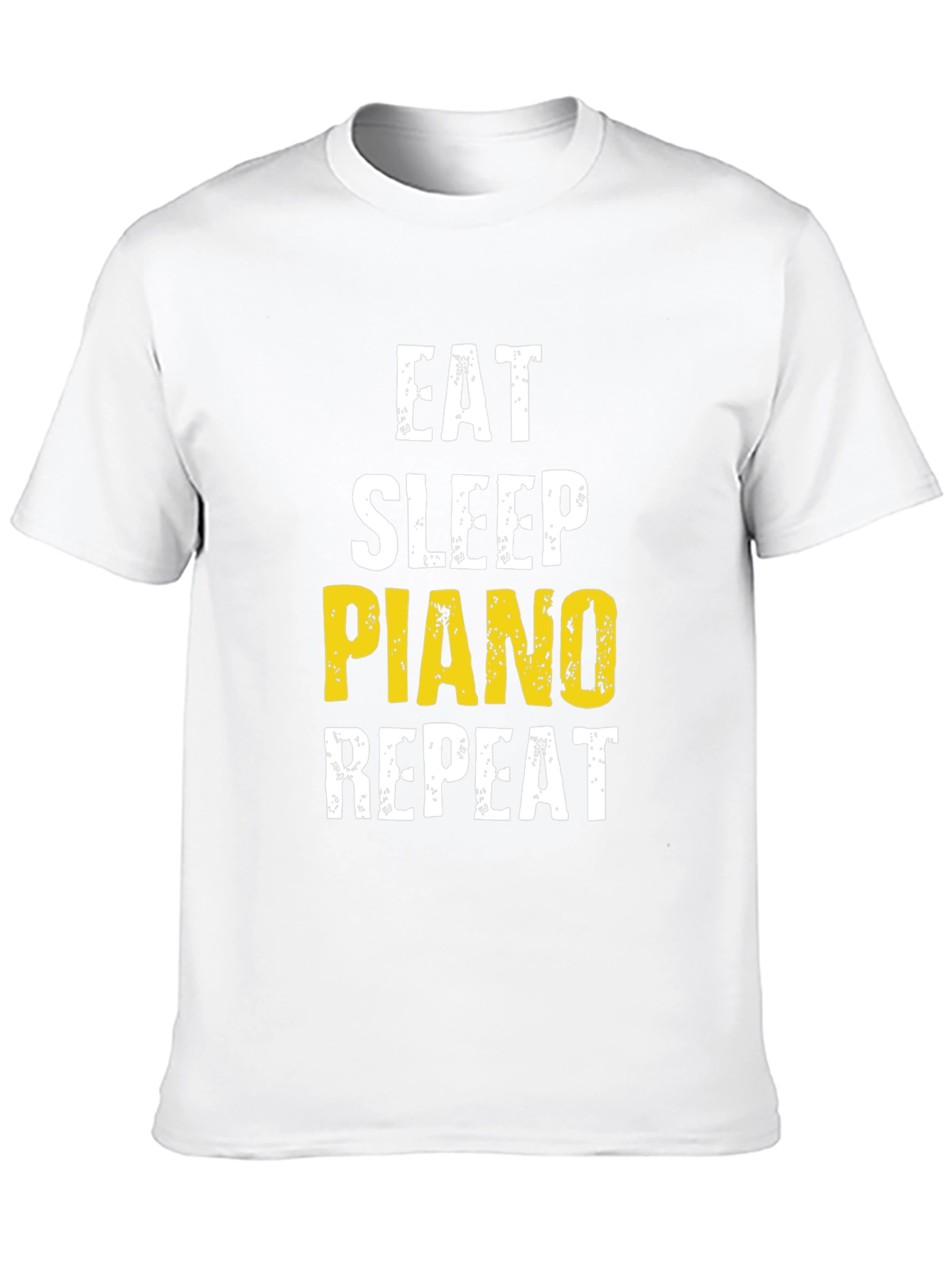 Eat Sleep Piano Repeat Graphic Tee